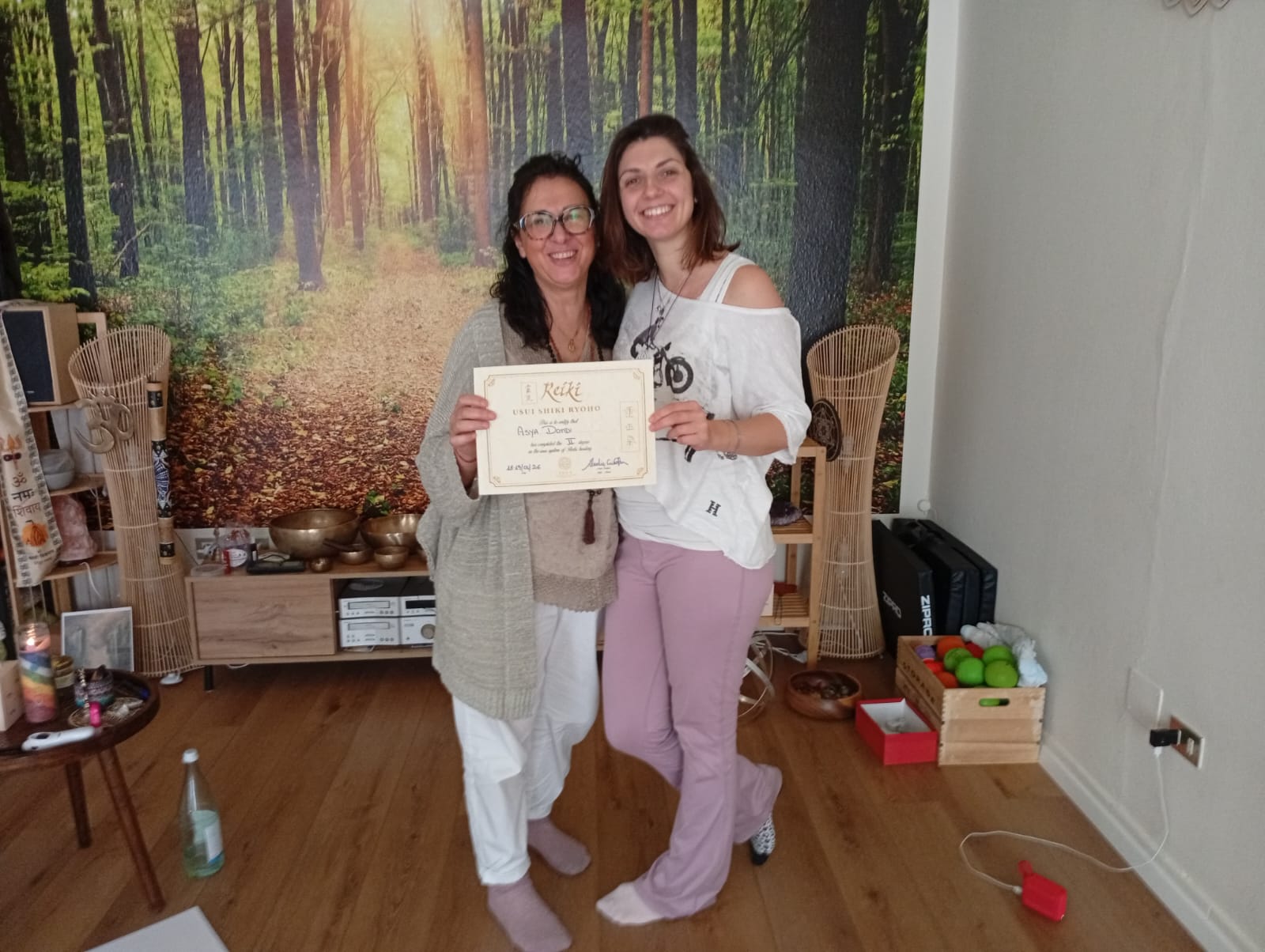 Momento dello Studio Olistico Yoga